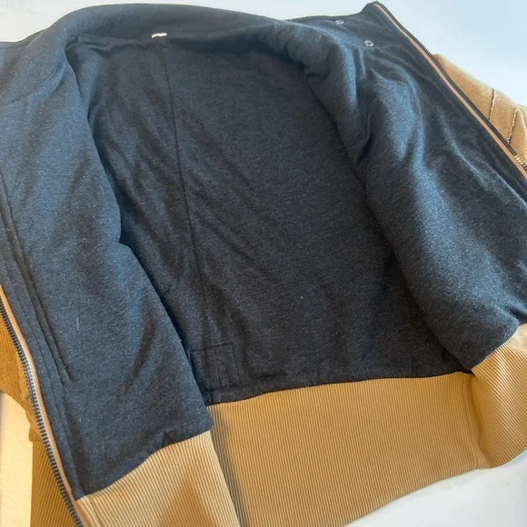 Alo Yoga, Brown Strut Cropped Jacket, Sz M - Picture 12 of 14